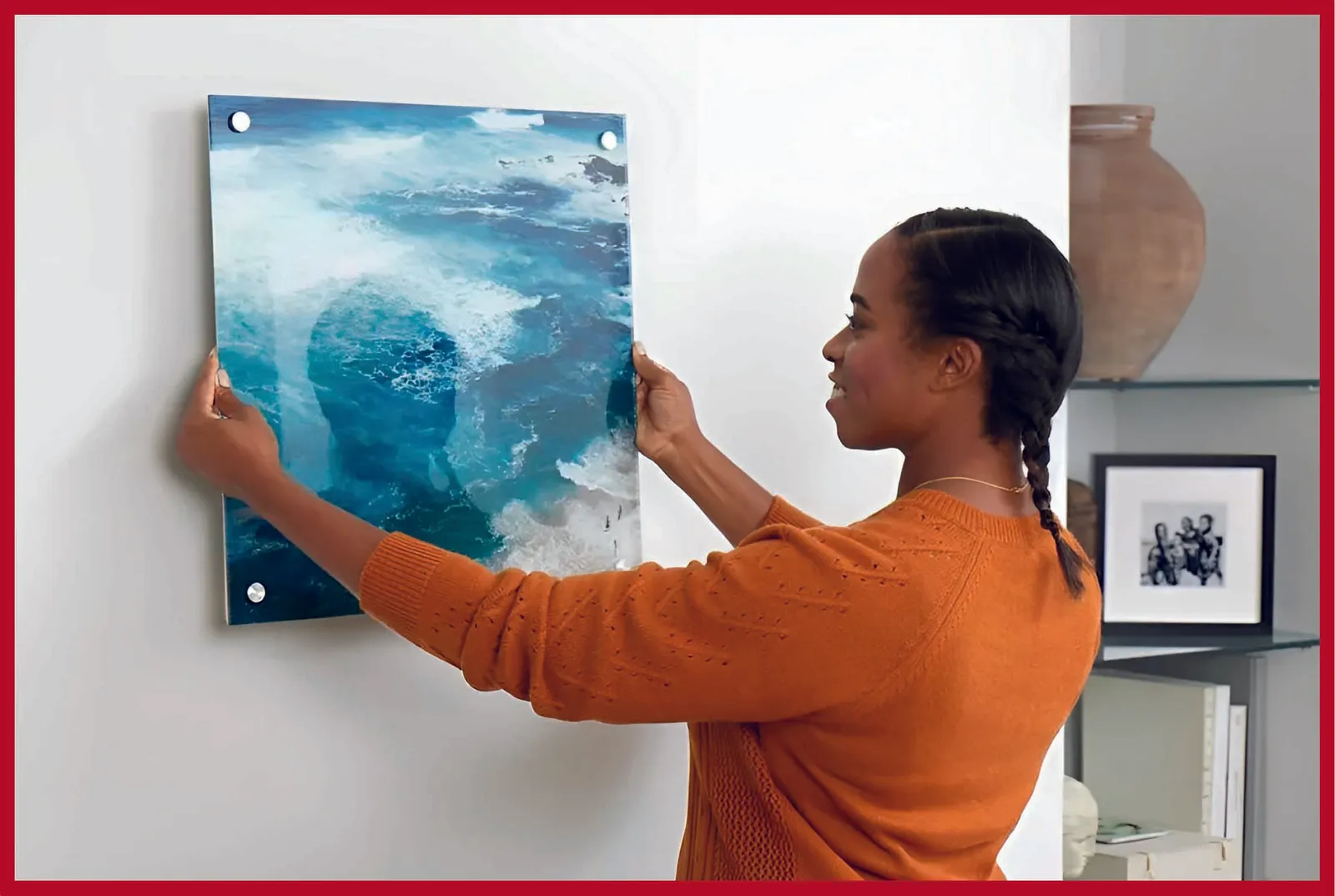 Acrylic display printing service image