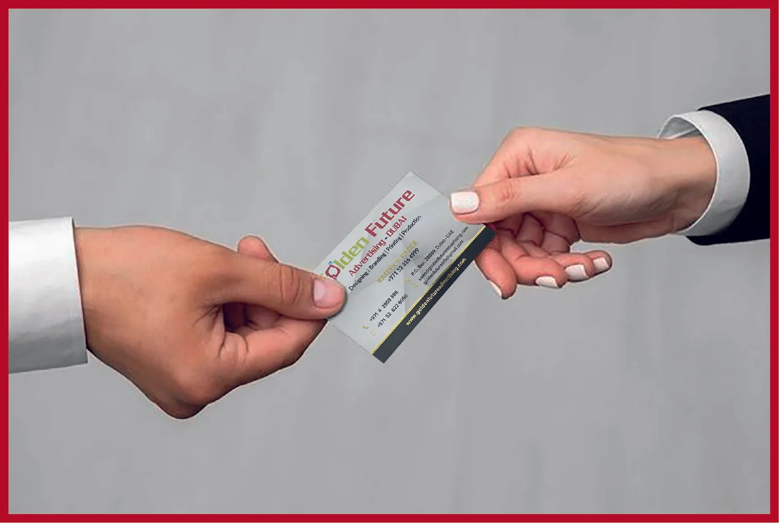 Business card printing in Deira Dubai